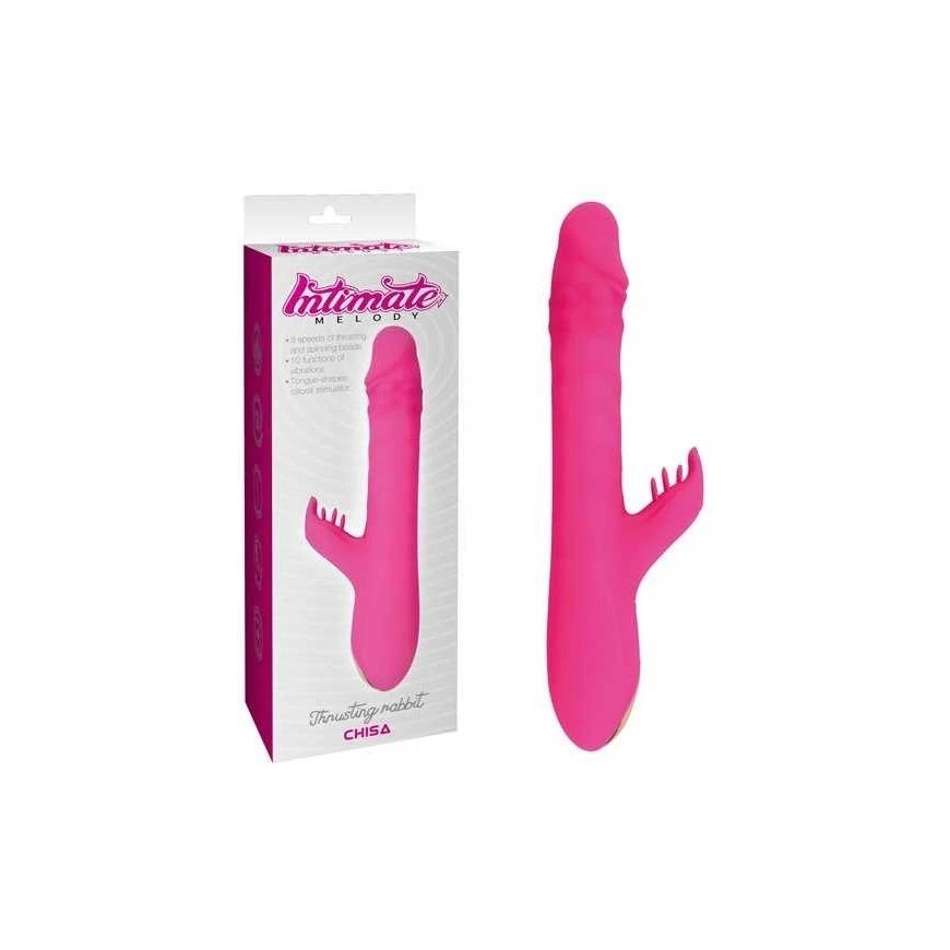 Intimate Melody Bunny vibrator with beads for G-spot and clitoral stimulation