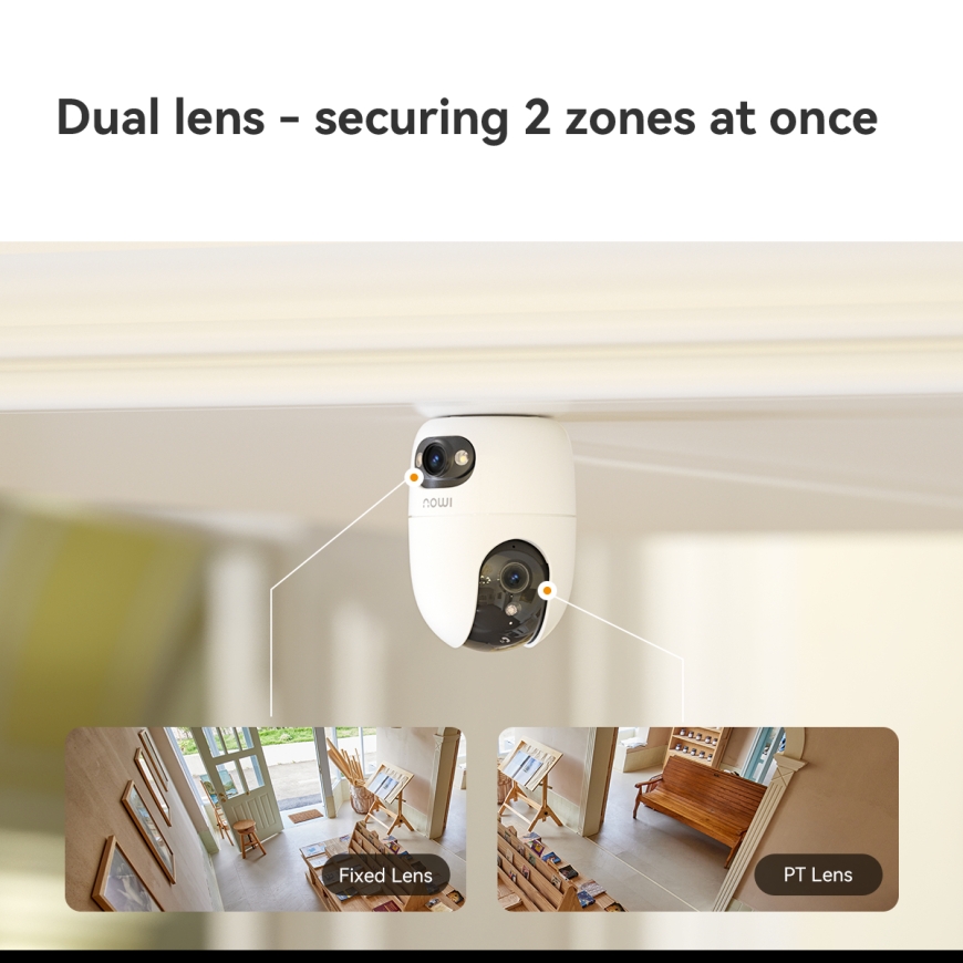 Imou A1 dual Turret IP security camera Outdoor 2304 x 1296 pixels Ceiling/Desk – 4