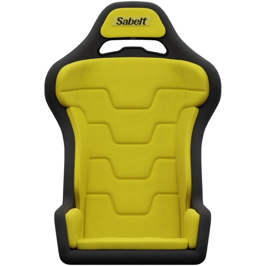 Sabelt Simracing krēsls Sabelt SRS-1 iz stikla šķiedras, apvilkts dzeltenā krāsā (00210-01-01-YEL) – 3