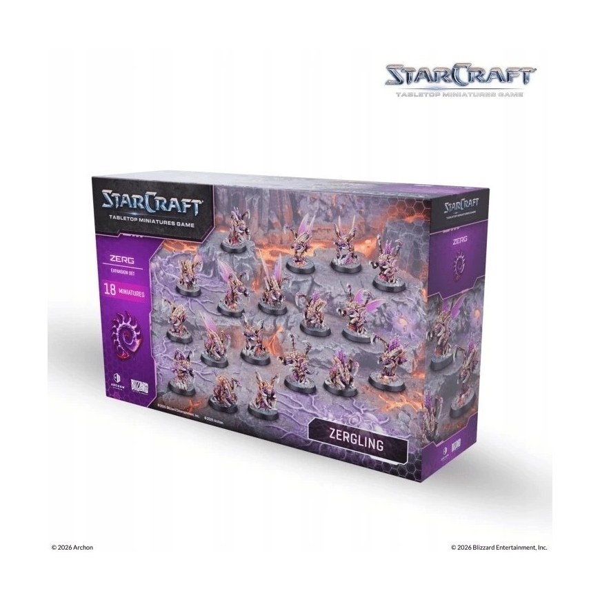 Archon Studio StarCraft® Miniatūru Spēle - Zergling - Zerg - Paplašinājums – 2