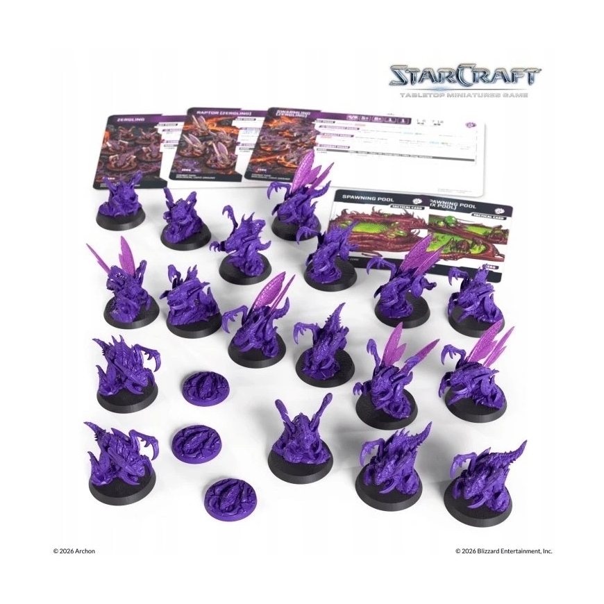 Archon Studio StarCraft® The Miniatures Game - Zergling - Zerg - Expansion Set – 3