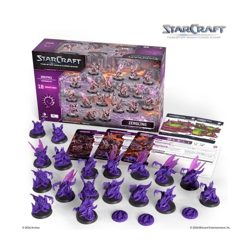 Archon Studio StarCraft® Miniatuuride Mäng - Zergling - Zerg - Laienduste Seeria – 4