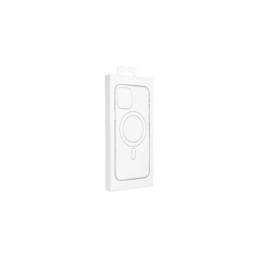 Riff "Magsafe Silikona vāks iPhone 15 Plus" Caurspīdīgs