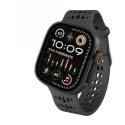 Decoded Silicone Ares O Band - silicone strap for Apple Watch 44/46/49 mm (black)