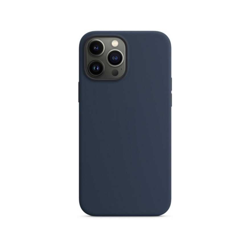 Riff "Мягкий силиконовый чехол для iPhone 13 Pro Max" Темно-синий