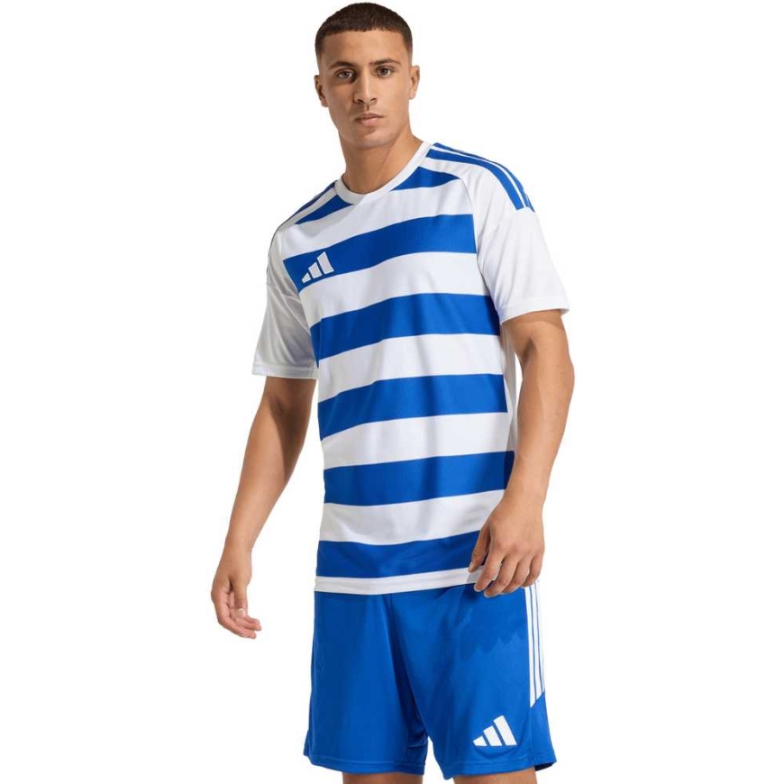 Meeste adidas Hooped 26 Jersey valge ja sinine KF3389 (M)