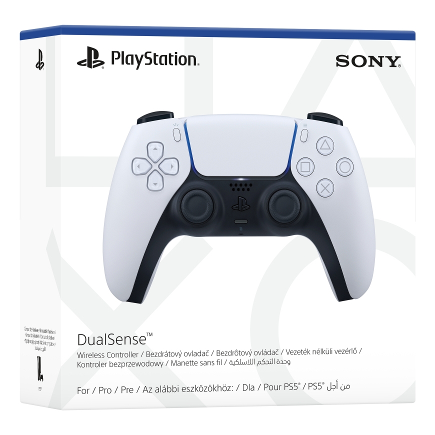 Sony Interactive Entertainment PS719022350 žaidimų valdiklis Balta Žaidimų pultelis Skaitmeninis Pla