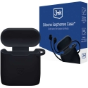 Dėklas 3Mk Protection 3mk Silicone AirPods Case Juodas for AirPods 4 - juodas