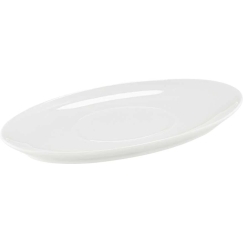Aura valge kastmeplaat 21 cm AMBITION