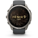 Garmin fenix 9 Pro 51mm Titanium Graphite/Black Silicone