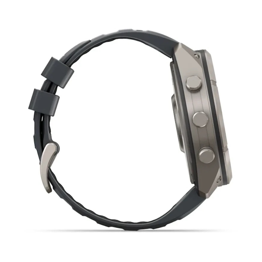 Garmin fenix 9 Pro 51mm Titanium Graphite/Black Silicone – 4
