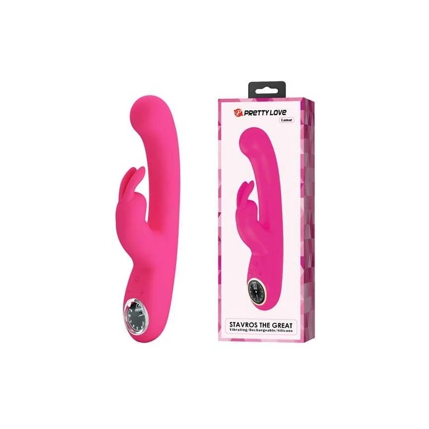 Pretty Love Led Pink PRETTY LOVE - Lamar Pink, 10 vibration functions 9 speed levels