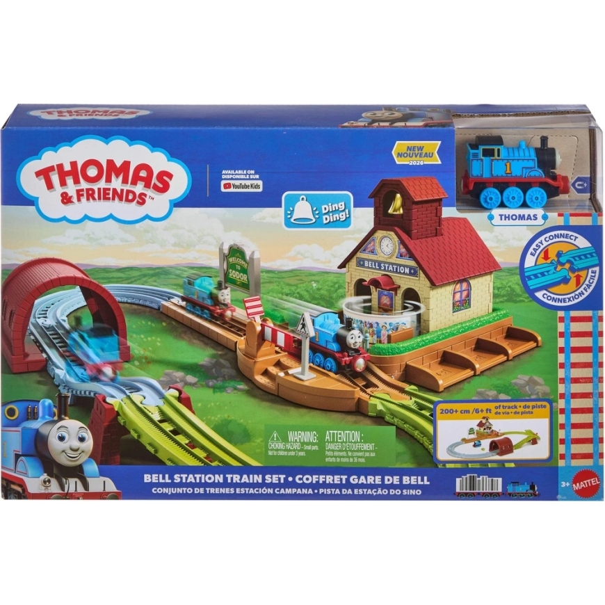 Mattel Žaislinė traukinių stotis Tomek ir draugai – 4