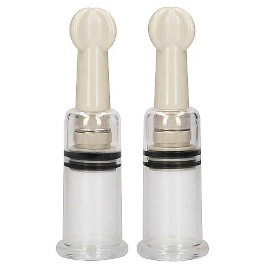 Pumped By Shots Pumping Nipple Suction Kit Small – Transparent