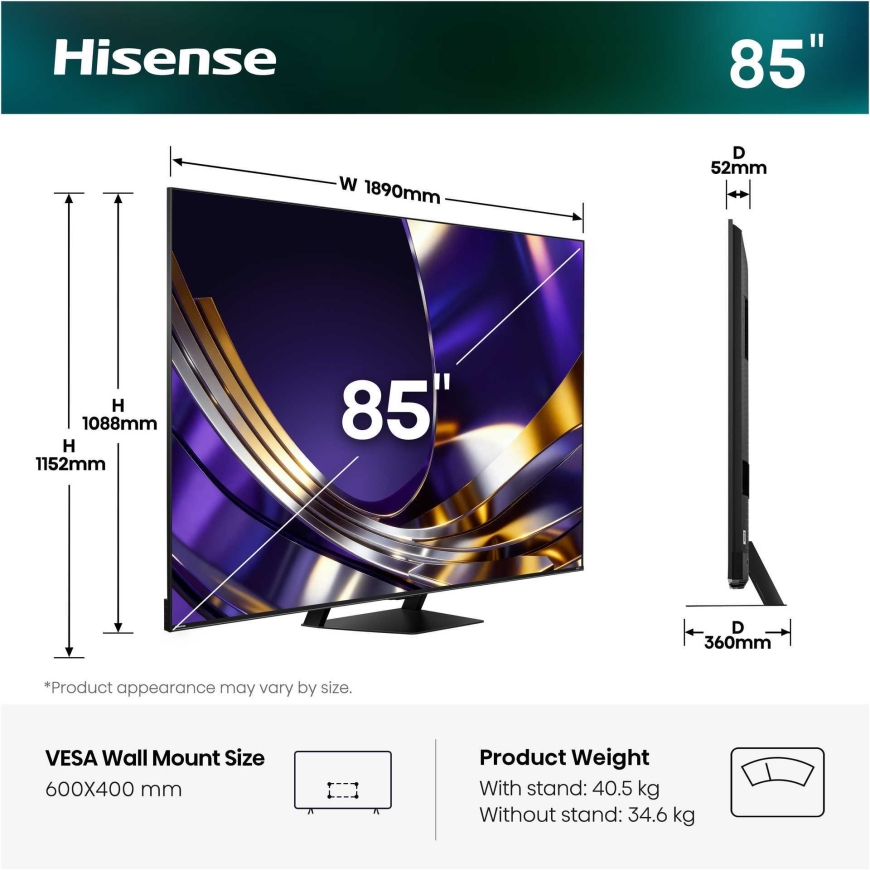 Hisense 85U7S Pro – 5