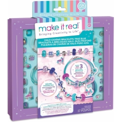 Make it Real Halo Charms Bracelets True Blue