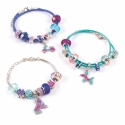 Make it Real Halo Charms Bracelets True Blue Make it Real Halo Charms Bracelets True Blue