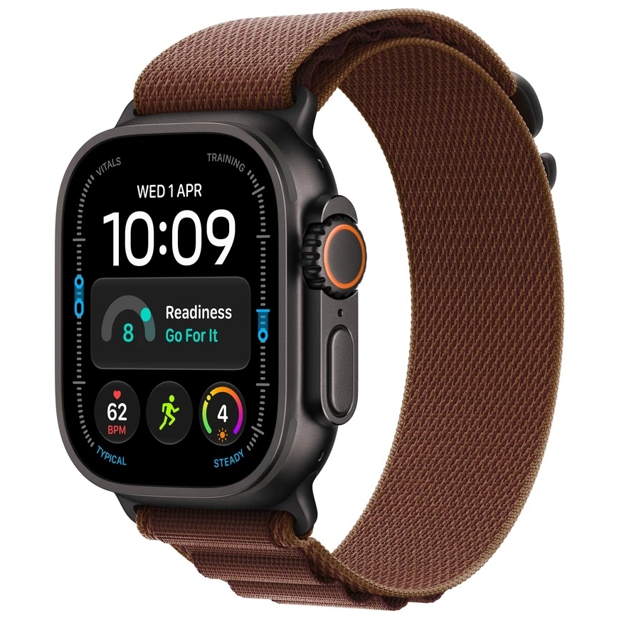 Apple Watch Ultra 4 Cellular 49mm juodas tit./raudonas alpinistas M – 2