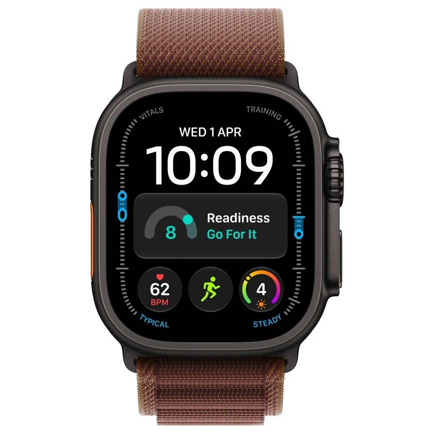 Apple Watch Ultra 4 Cellular 49 mm musta tit./burgundy alppihousut M – 3
