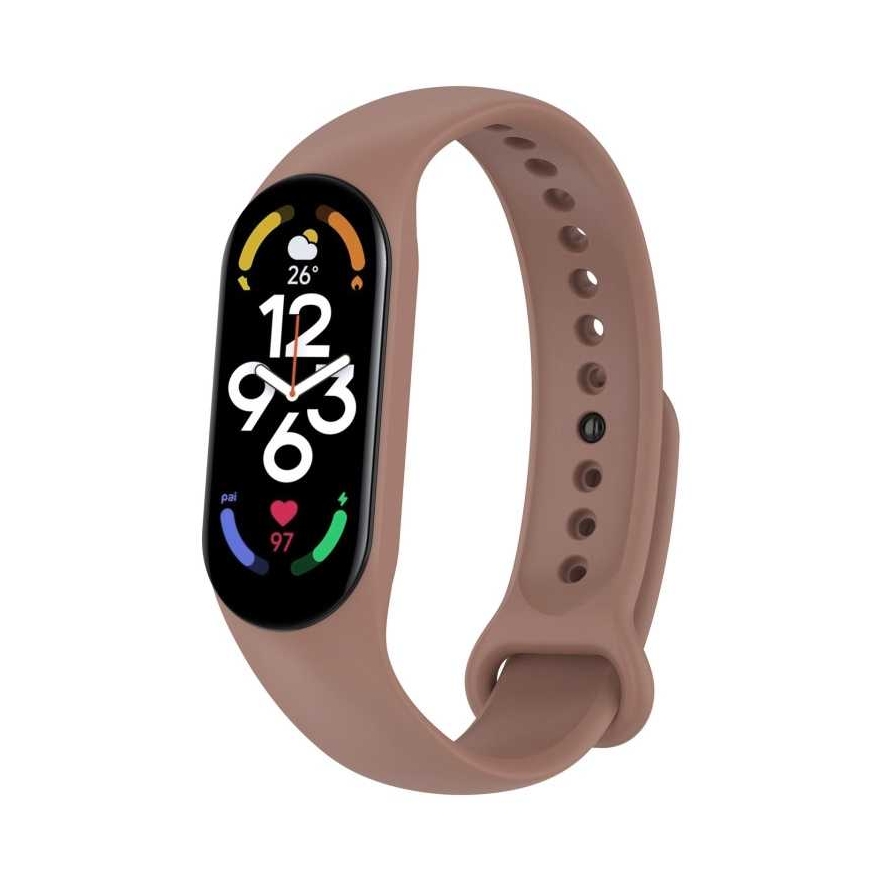 Riff Силиконовый ремешок для Xiaomi Mi Band series 3 / 4 / 5 / 6 / 7