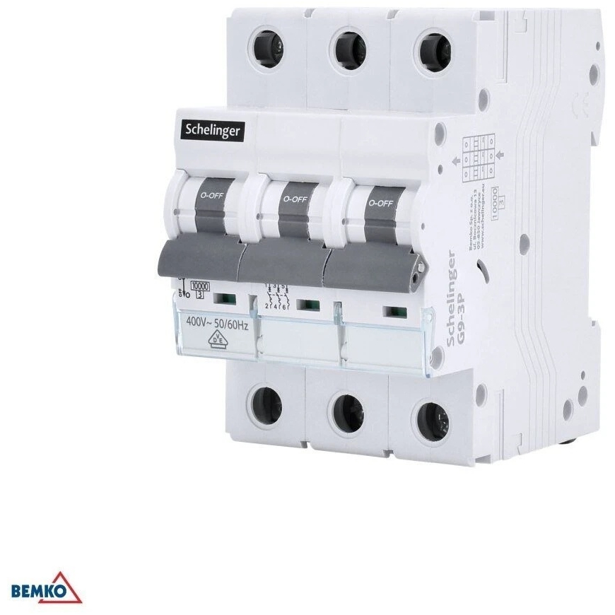 Ylivirtasuoja 10KA 3P B 20A VDE SCHELINGER – 2