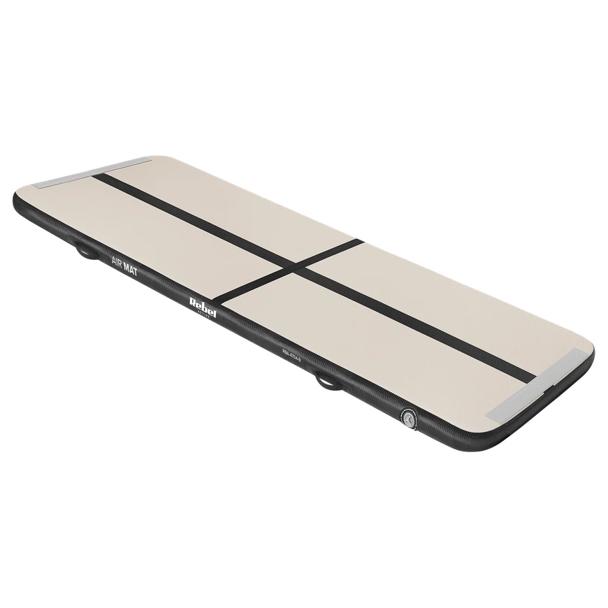 Airtrack REBEL PRO 300x100x10 gymnastics and acrobatics mat - black – 3