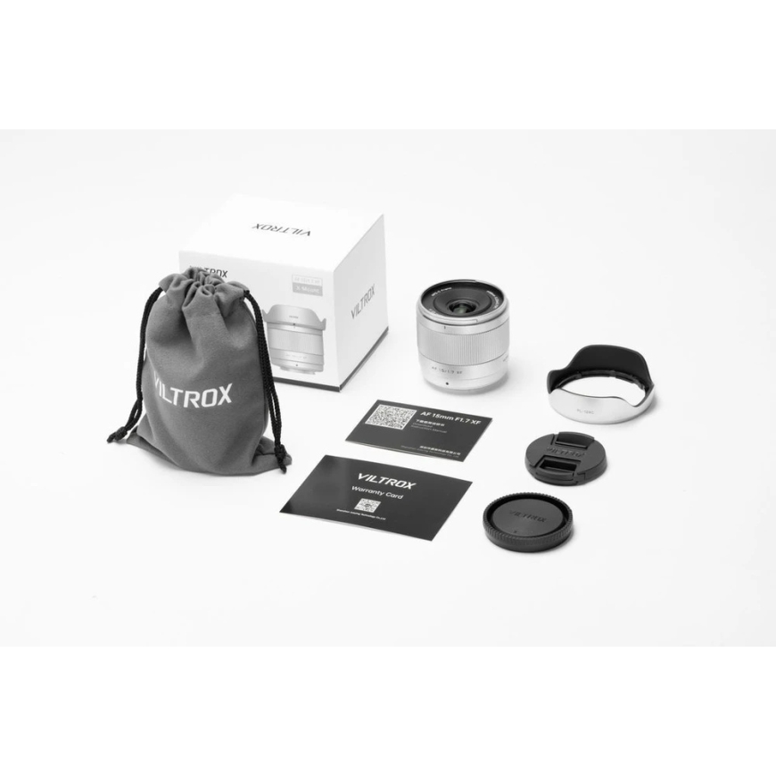 Camera Lens - Viltrox AF 15 mm F1.7 Air Fuji XF Silver – 3