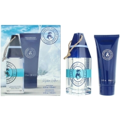 Set Caribbean Joe: Island Supply Turquoise Waters Eau De Toilette Meestele, 125 ml + Island Supply Turquoise Waters 2-In-1 Dušig