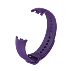 Ремешок Riff силиконовый для серии Xiaomi Mi Band 8, фиолетовый