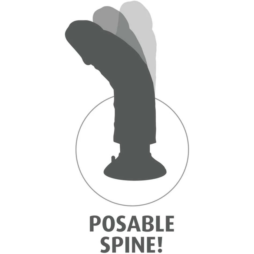 Pipedream KC 9" vibrating cock with ball – 2