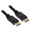 Sharkoon DisplayPort kabelis – DisplayPort 1.3 4K 3m Melns Sharkoon DisplayPort kabelis – DisplayPort 1.3 4K 3m Melns