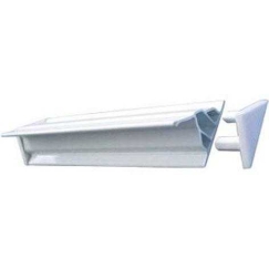Ravak END-PIECE FOR COVERING STRIP - WHITE