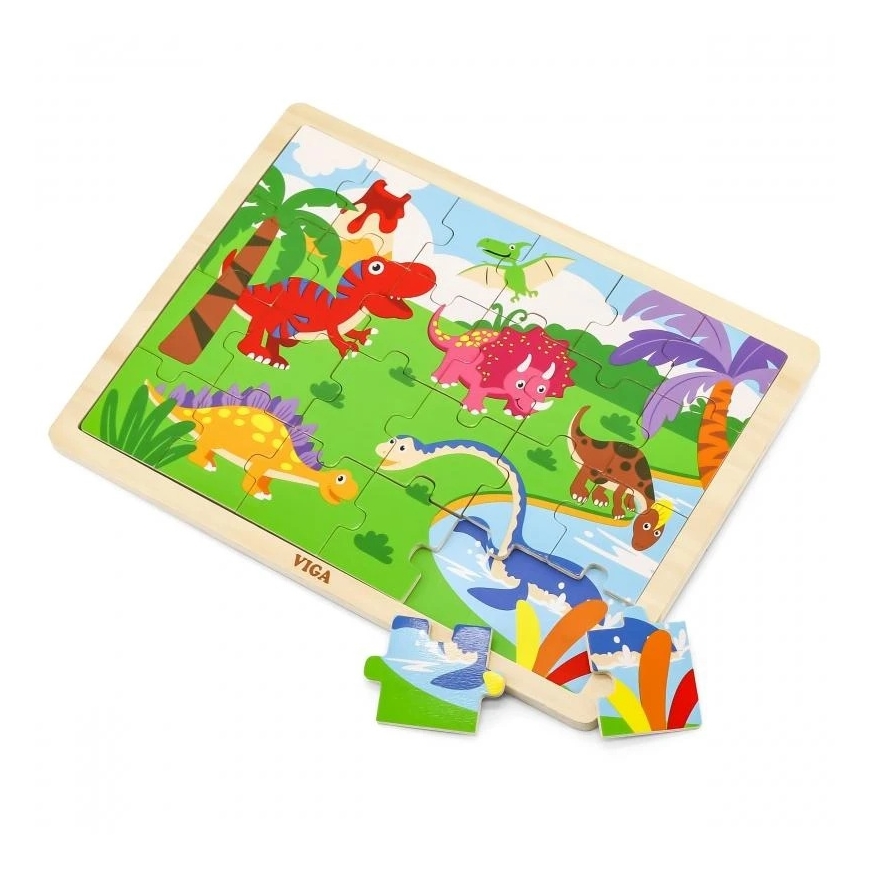 Viga Puzzle 24 pcs - Dinosaurs – 2