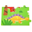 Viga Dėlionė 24 vnt. - Dinozaurai Viga Dėlionė 24 vnt. - Dinozaurai