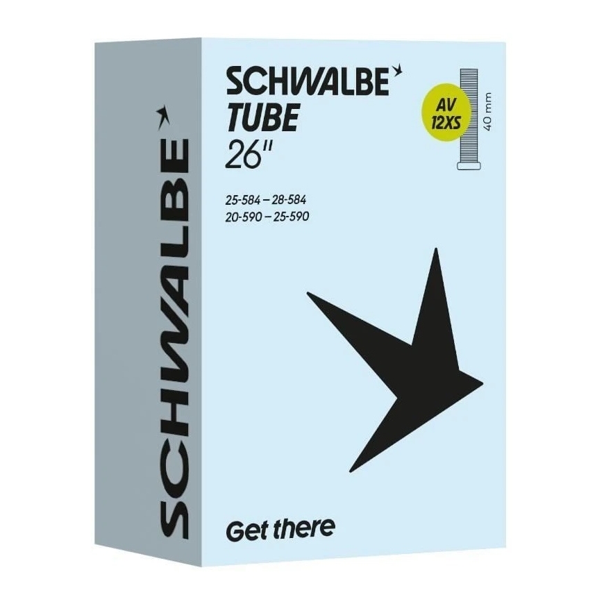 Schwalbe 26" AV12XS 20/28-584/590 Sisäkumi, 40 mm, Presta-venttiili – 2