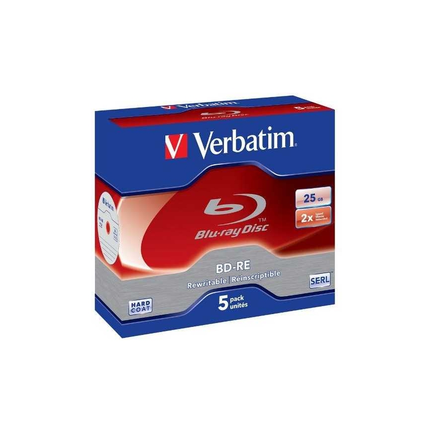 Verbatim BD-RE 25 ГБ 2x 5 шт. (43615)
