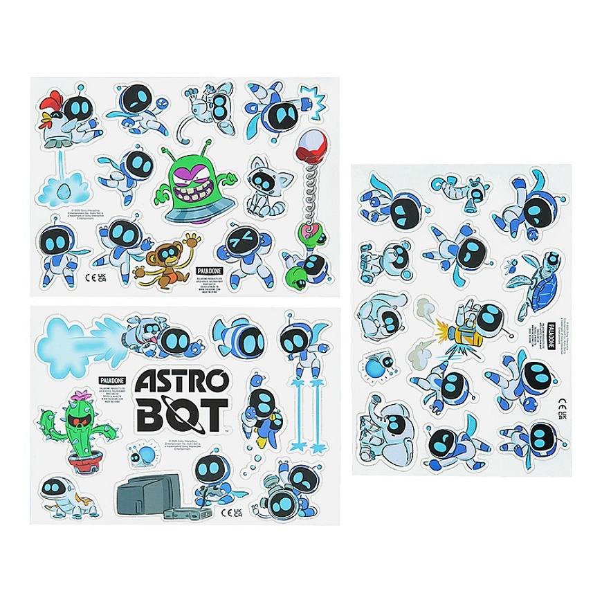 Paladone AstroBot külmkapi magnetid (3 lehte koos 34 magnetiga)