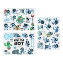 Paladone AstroBot Fridge Magnets (3 Sheets With 34 Magnets) Paladone AstroBot Fridge Magnets (3 Sheets With 34 Magnets)