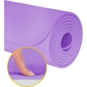Jogas, pilatēšanas, fitnesa paklājs, 183x61cm, 1cm biezs, TPE materiāls, violets, REBEL ACTIVE Jogas, pilatēšanas, fitnesa paklājs, 183x61cm, 1cm biezs, TPE materiāls, violets, REBEL ACTIVE