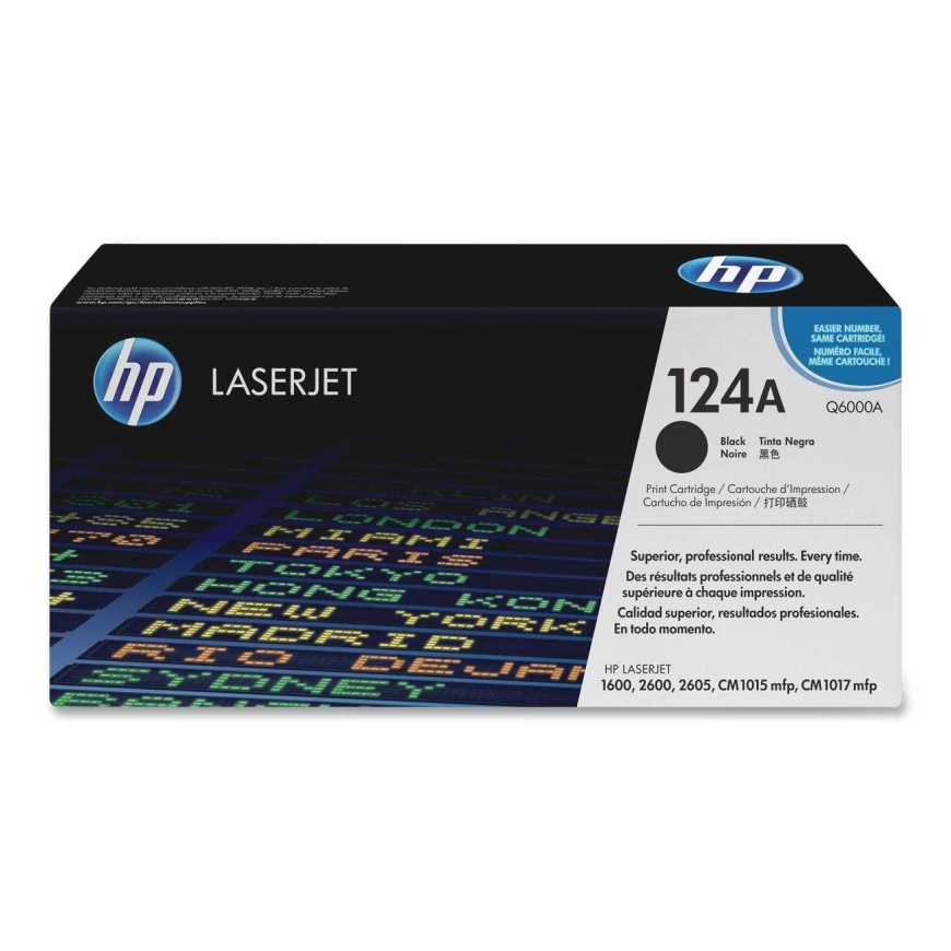 HP Q6000A №124A Черный