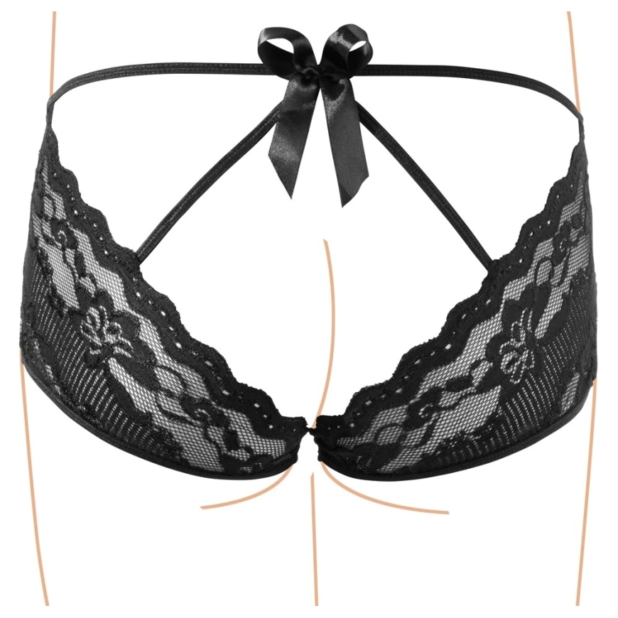 Cottelli Panties Juodas S – 5
