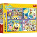 Trefl Pusle 4x250 tk - SpongeBob