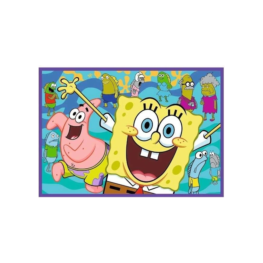 Trefl Pusle 4x250 tk - SpongeBob – 2