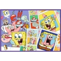Trefl Palapeli 4x250 kpl - SpongeBob Trefl Palapeli 4x250 kpl - SpongeBob
