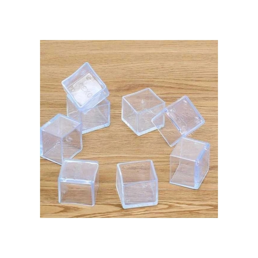OEM Kaitsepadjad mööbli jalgadele 20x20mm - 4 tk - Silikoonist jalakatted – 3