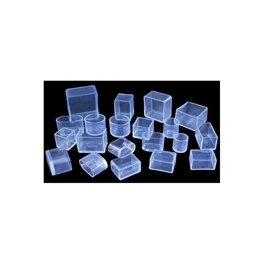 OEM Kaitsepadjad mööbli jalgadele 20x20mm - 4 tk - Silikoonist jalakatted – 4