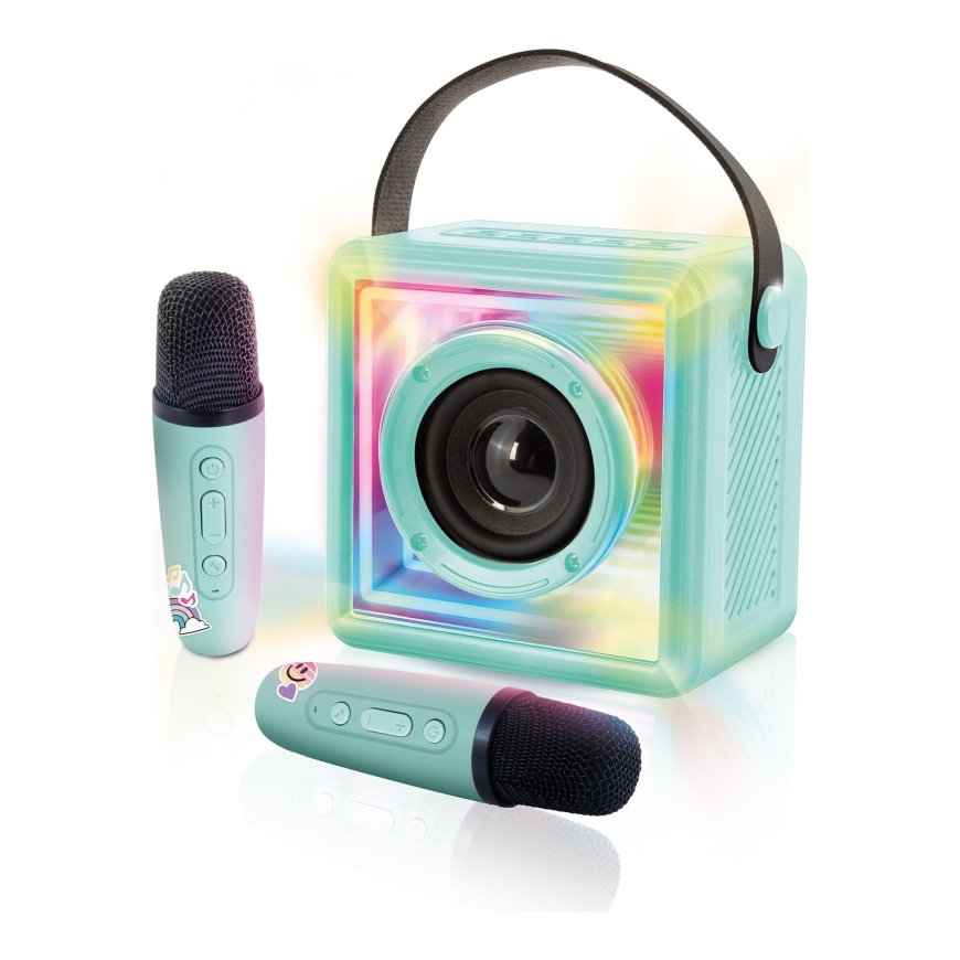 CREATOR Bluetooth karaoke rinkinys su dviem belaidžiais mikrofonais