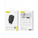 FONENG seinälaturi EU70 PD 20W 1xUSB-C + 1xUSB QC3.0 Musta FONENG seinälaturi EU70 PD 20W 1xUSB-C + 1xUSB QC3.0 Musta