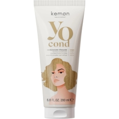 Kemon Yo rusvai gelsvas krāsojošs matu kondicionieris, 200 ml