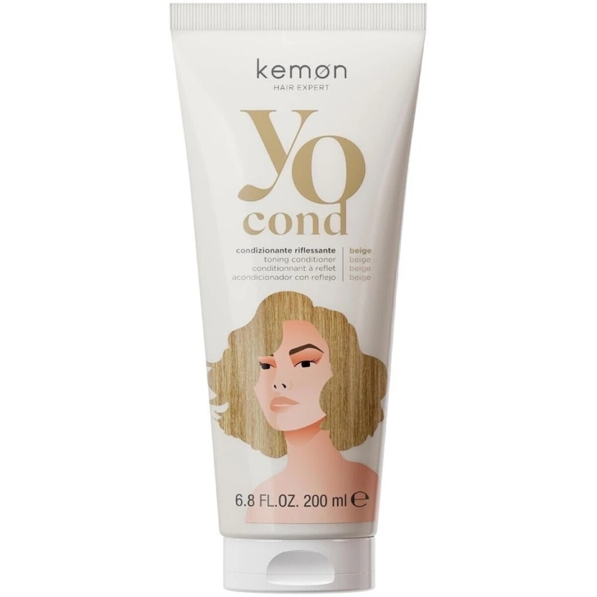 Kemon Yo rusvai gelsvas värviva juuksevärvi konditsioneer, 200 ml – 2